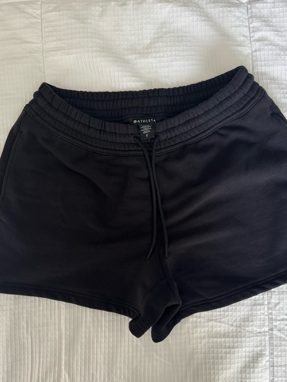 Athleta forever fleece midrise 4” shorts